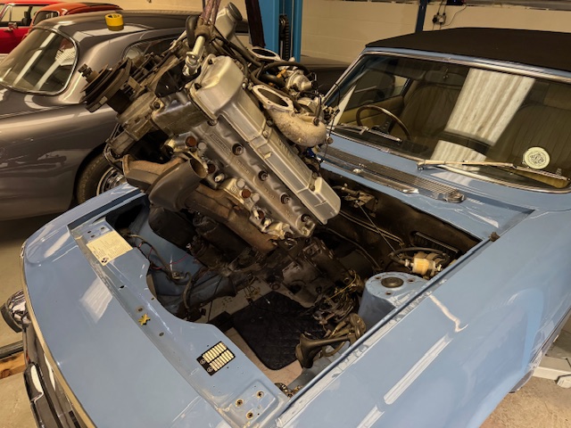 KKH 295N with the engine removed