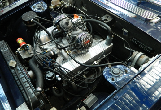 Rover V8 conversion, tidily executed